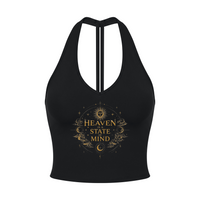 Womens V-Neck Yoga Tank Top - H.O.E. Collection